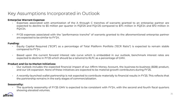 FY Q1'25 Earnings Supplement - Page 35