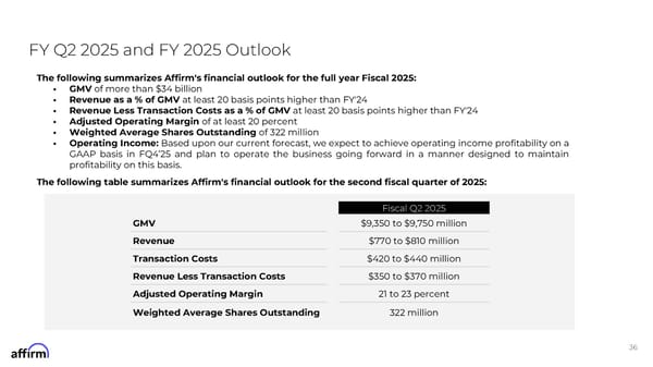 FY Q1'25 Earnings Supplement - Page 36