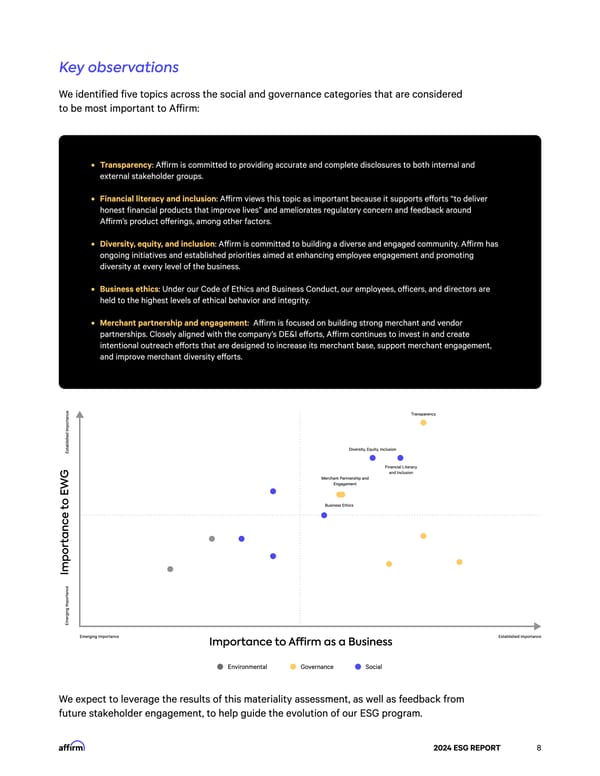 2024 ESG Report - Page 8