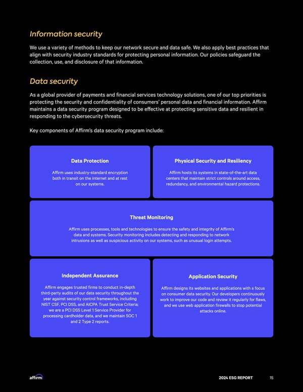 2024 ESG Report - Page 15